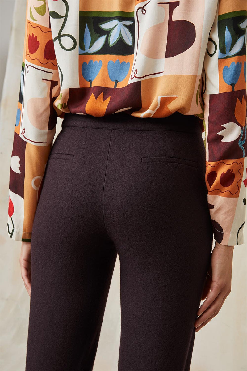 Pantalon Enchanteur Aubergine