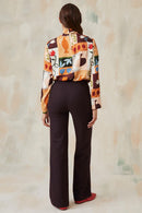 Pantalon Enchanteur Aubergine