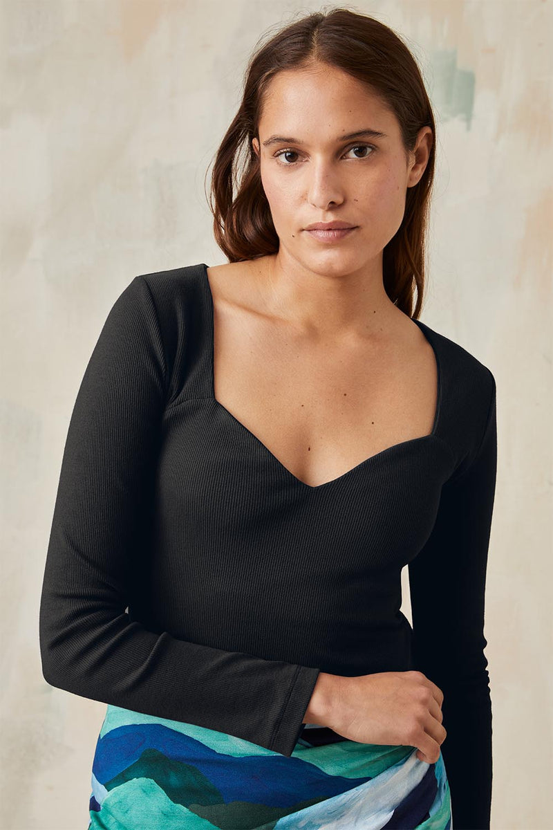 Top Grand Cœur Réglisse