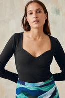 Top Grand Cœur Réglisse