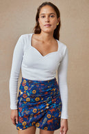 Top Grand Cœur Blanc Innocent