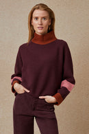 Pull Audacieuse Bordeaux