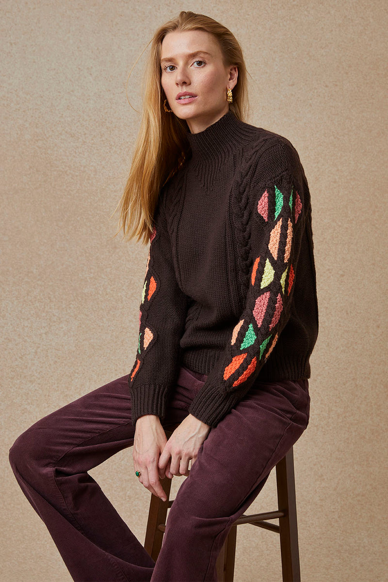 Pull Espiègle Mocha