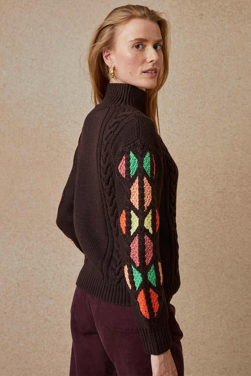 Pull Espiègle Mocha