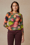 Top Bianca Flora Sauge