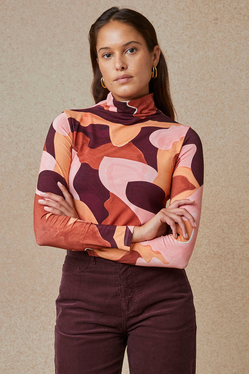 Top Ariana L'Envol Terracotta