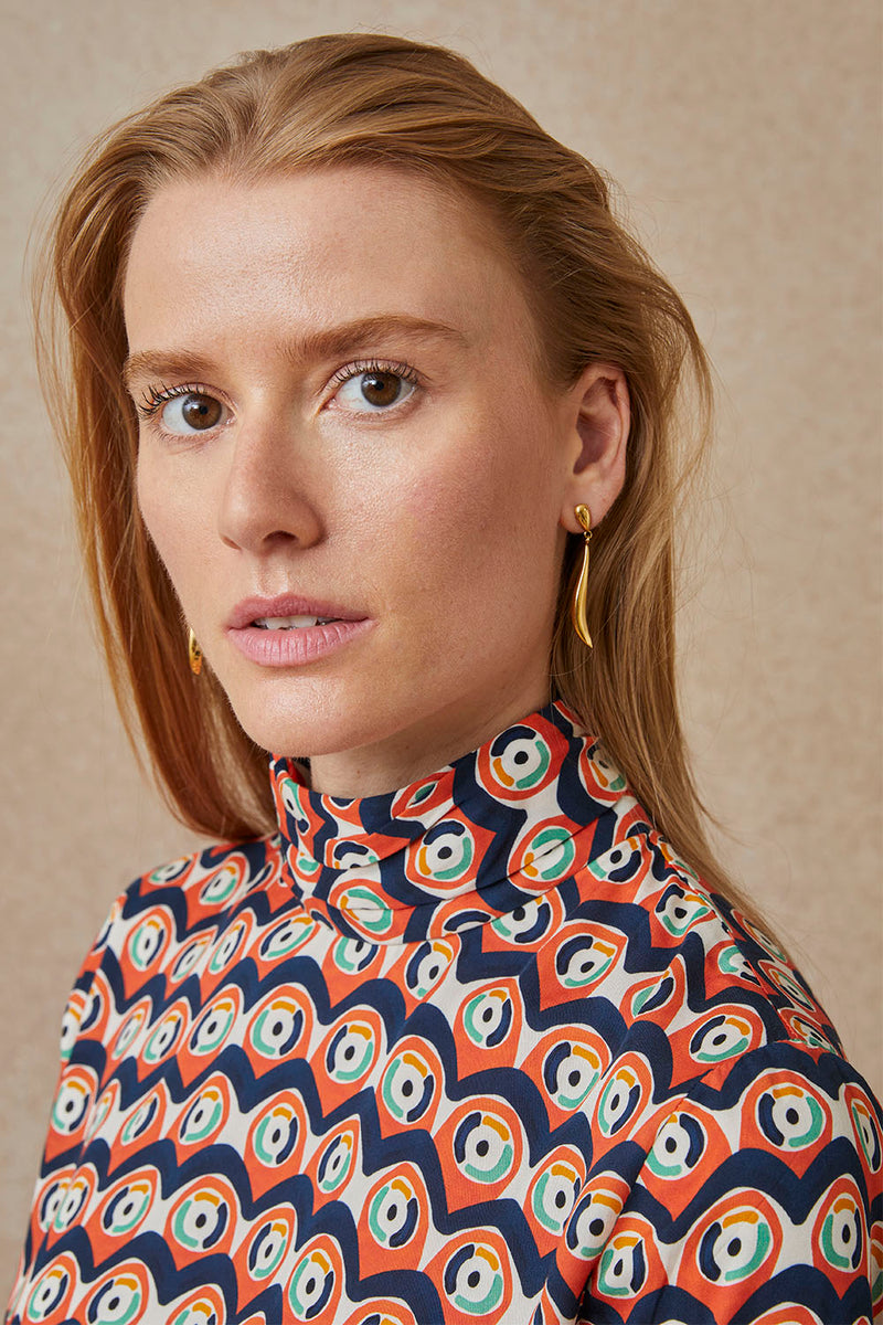 Blouse Impériale Prunelle