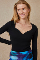 Top Grand Cœur Réglisse