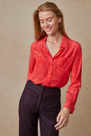 Chemisier En Soie Rivière Grenadine