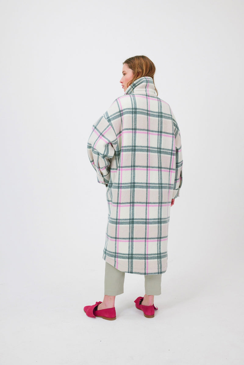 Manteau Marines En Cachemire District Rainforest