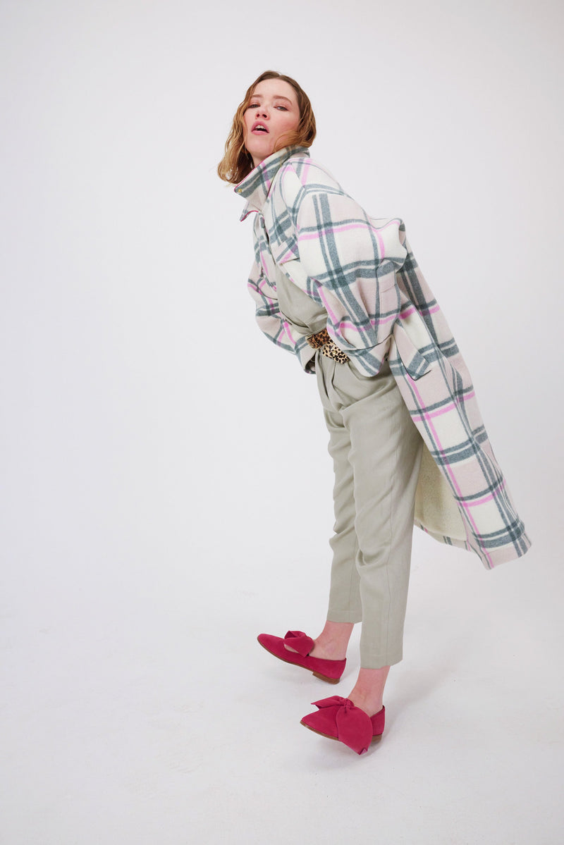 Manteau Marines En Cachemire District Rainforest