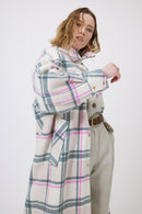 Manteau Marines En Cachemire District Rainforest