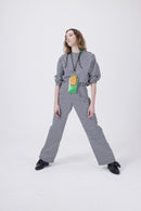 Pantalon Maure En Jacquard À Carreaux