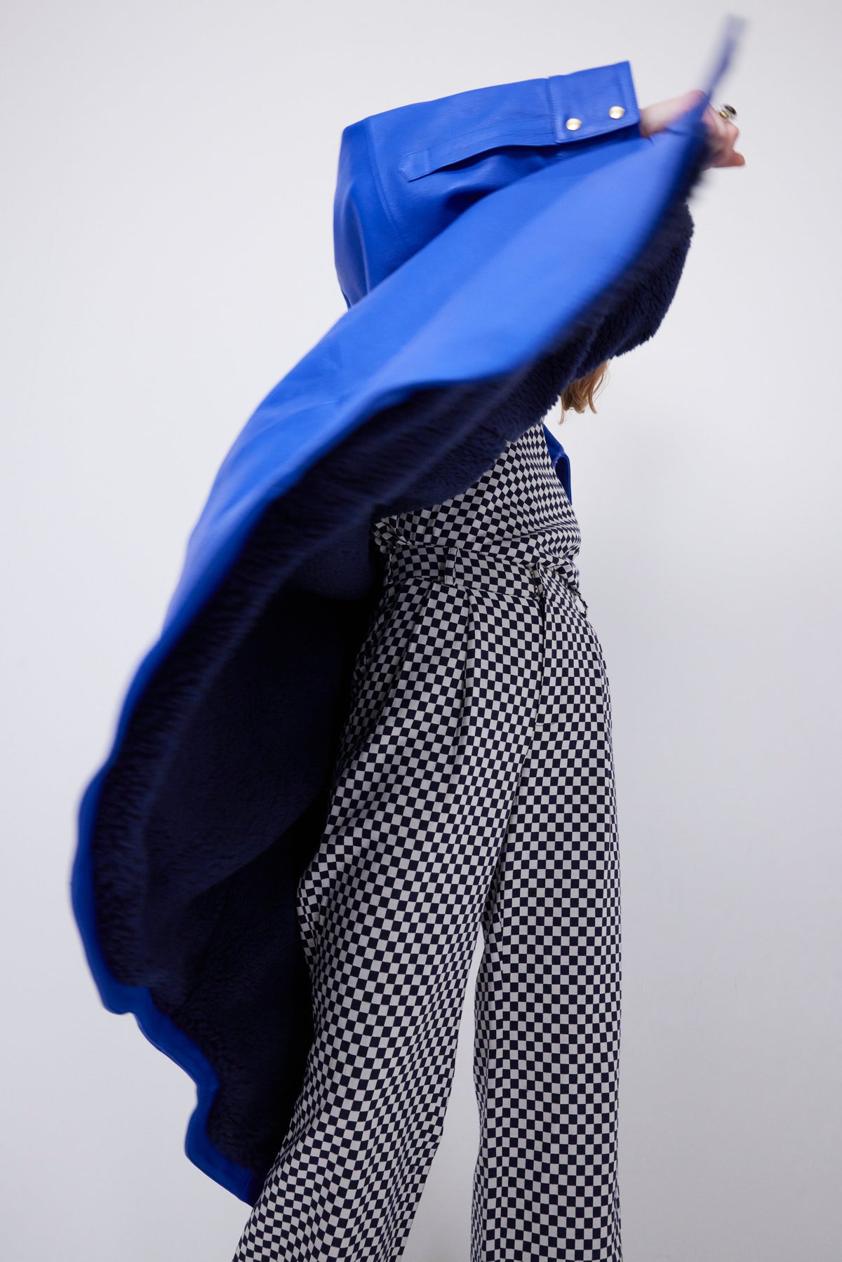 Pantalon Maure En Jacquard À Carreaux
