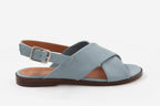 Axelle Sandals - Smooth Leather - Sky Blue