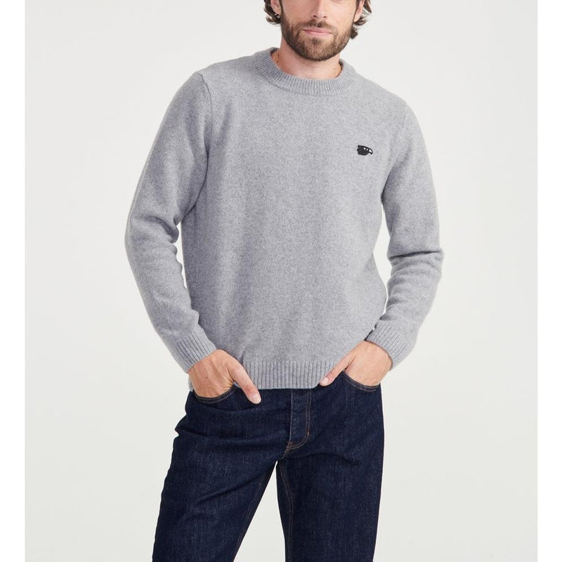 Pull - Heather Grey - Homme