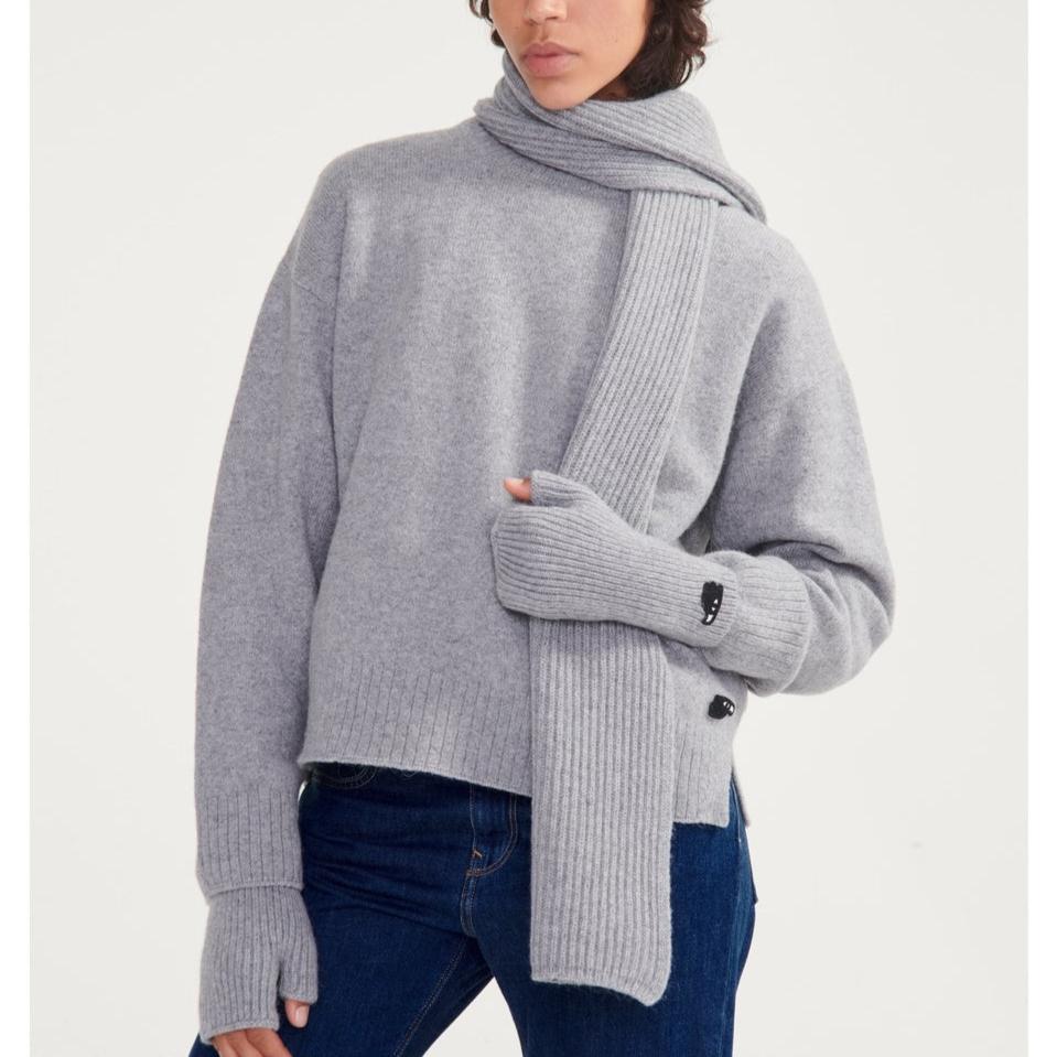 Pull - Heather Grey - Femme