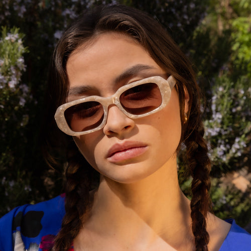 Lunettes De Soleil Luna.L - Nacre - Femme