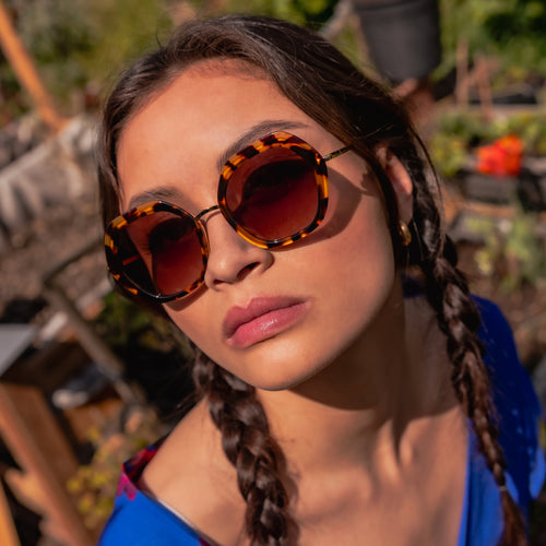 Lunettes De Soleil Polly.G - Écaille - Femme