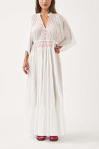 Robe Longue Ayo - Crème