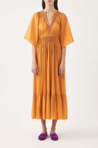 Robe Longue Ayo - Rouille