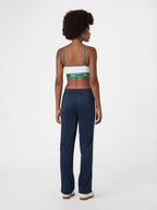 Pantalones deportivos con banda recta - Iris Black