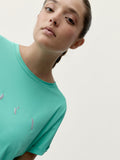 T-shirt Azami - Vert Miami - Dam