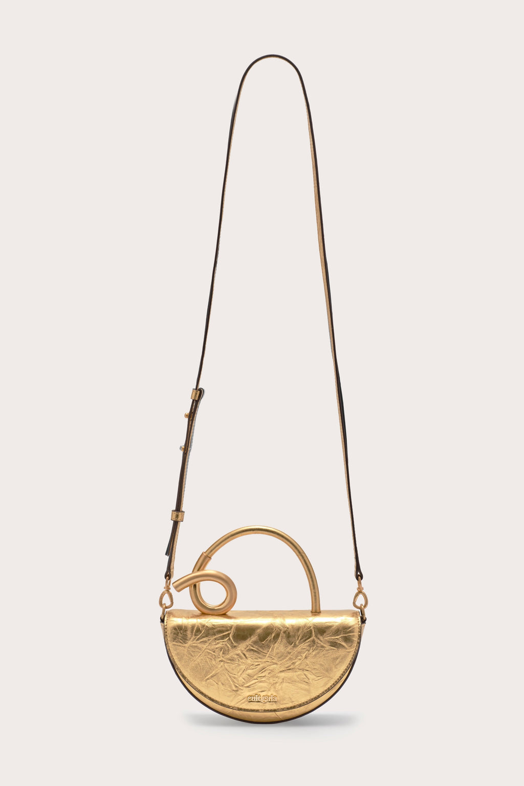 Bandoulière Nano - Brushed Brass