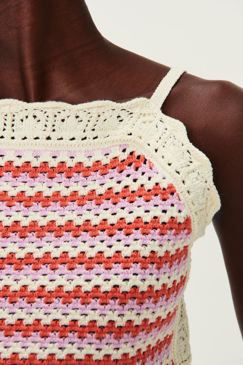 Azoe Sweater - Crochet Multico