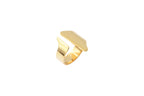 Anillo de oro nuevo Aztek