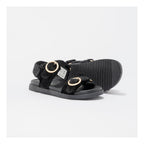 Sandales Azura Black-Pony Hair