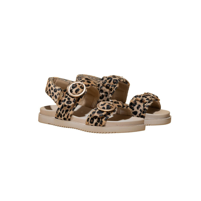 Sandales Azura Beige-Leopard