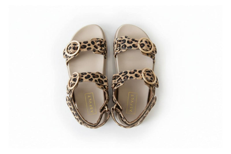 Sandales Azura Beige-Leopard
