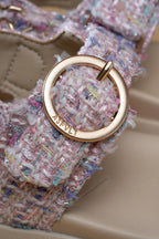 Sandales Azura - Pink Tweed