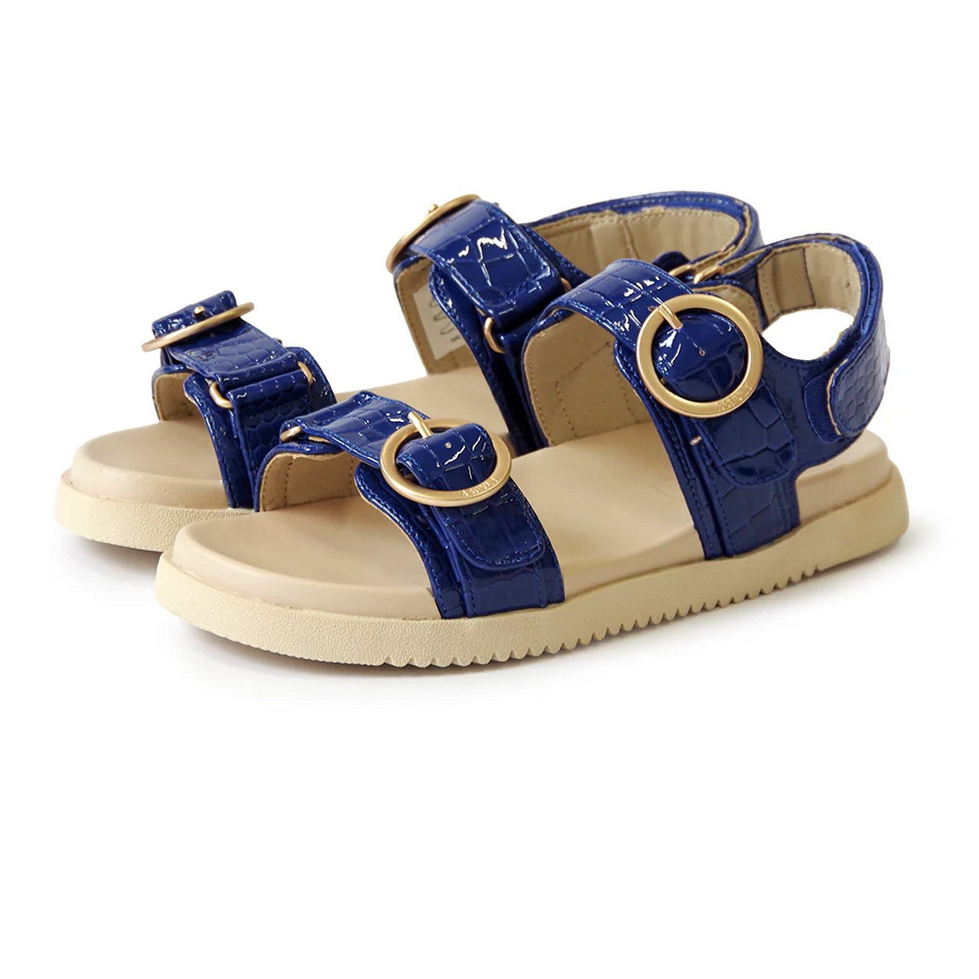 Sandales Azura - Navy/Croc