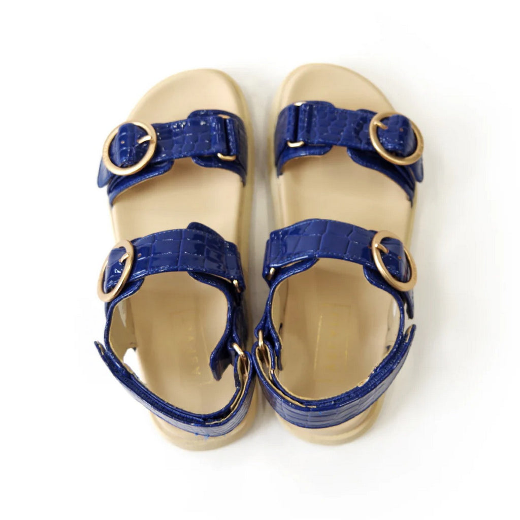 Sandales Azura - Navy/Croc