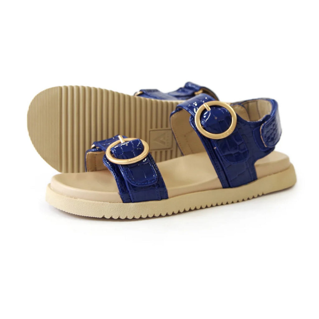 Sandales Azura - Navy/Croc