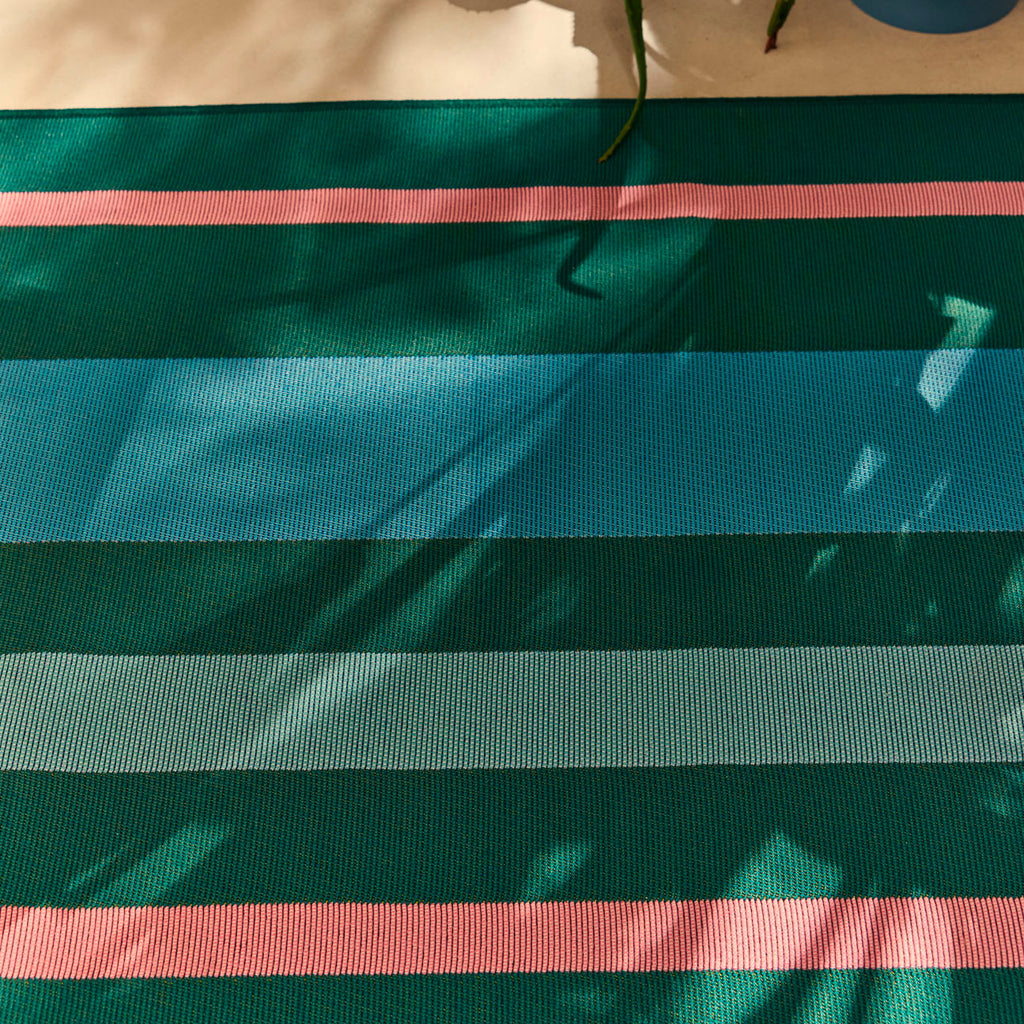 Azur - Tapis D'Extérieur - Polypropylène/Polyester - Vert