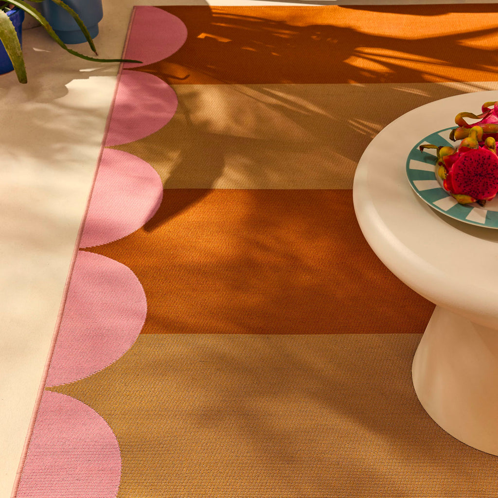 Azur - Tapis D'Extérieur - Polypropylène/Polyester - Beige