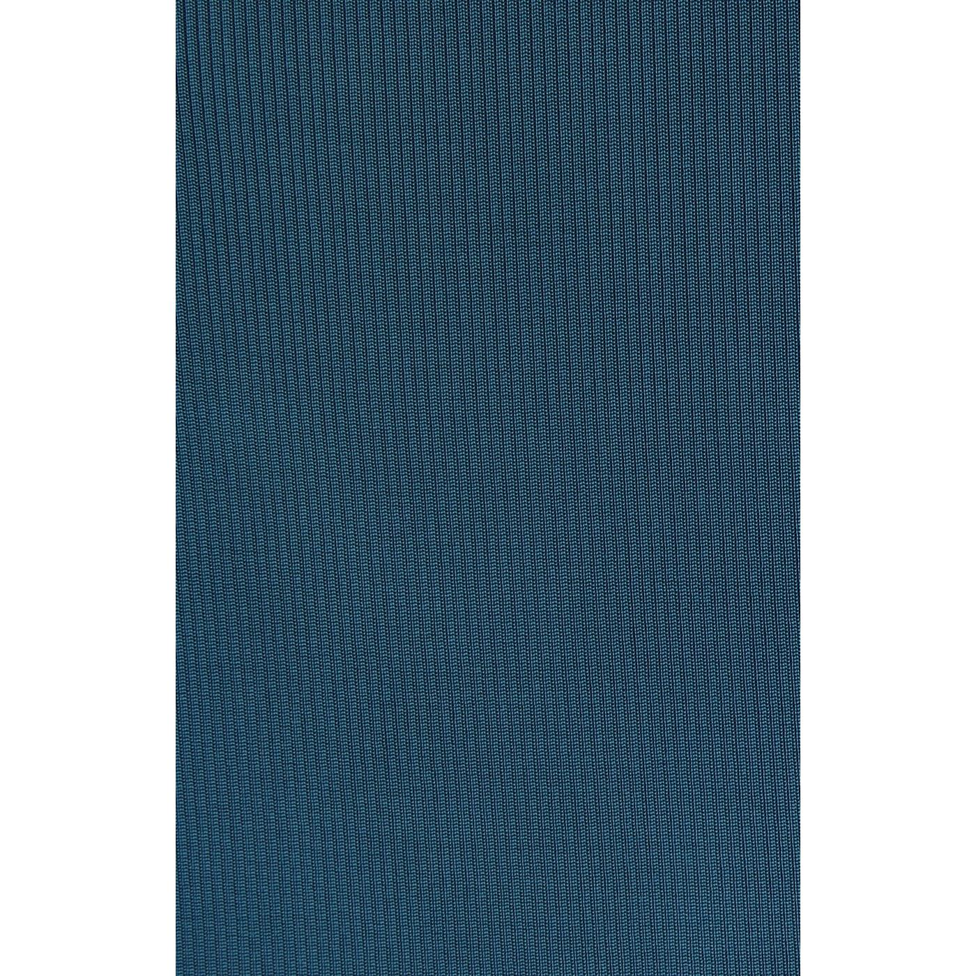 Top Ajustado Cuello Redondo - Petróleo - Mujer