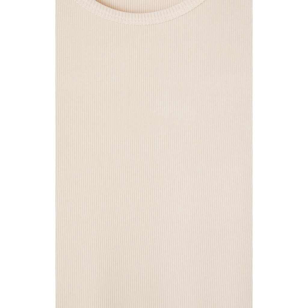 Boat-Neck T-Shirt - Cream - Women
