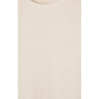 Boat-Neck T-Shirt - Cream - Women