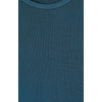 Camiseta de Cuello Barco - Petróleo - Mujer