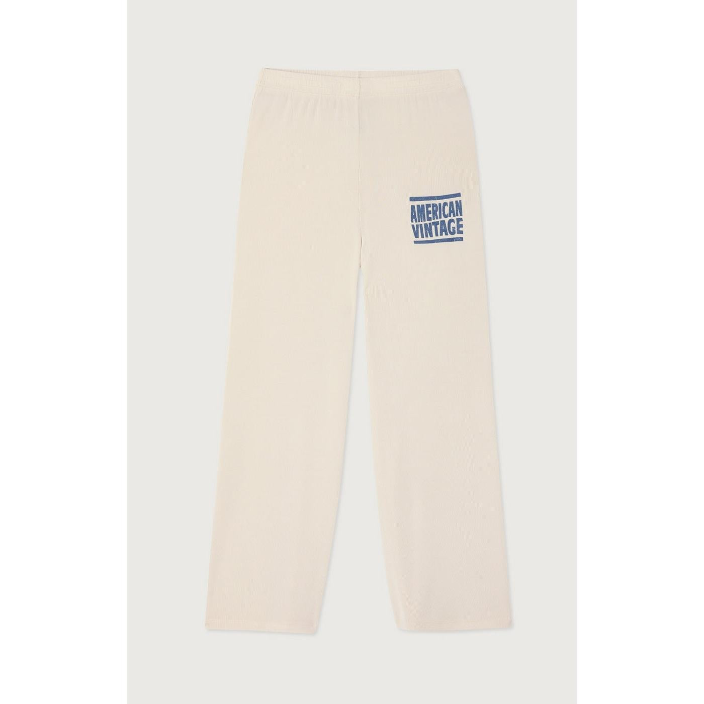 Jogging Amplio - Crema - Mujer
