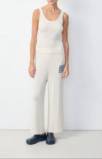 Jogging Amplio - Crema - Mujer