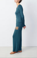 Jogging Ample - Petrole - Femme