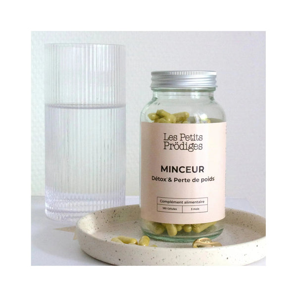 Vegetable food supplement for slimming and detox les petits prodiges