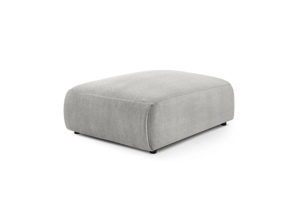 Jeanne - Grand Pouf - Tissu Velours