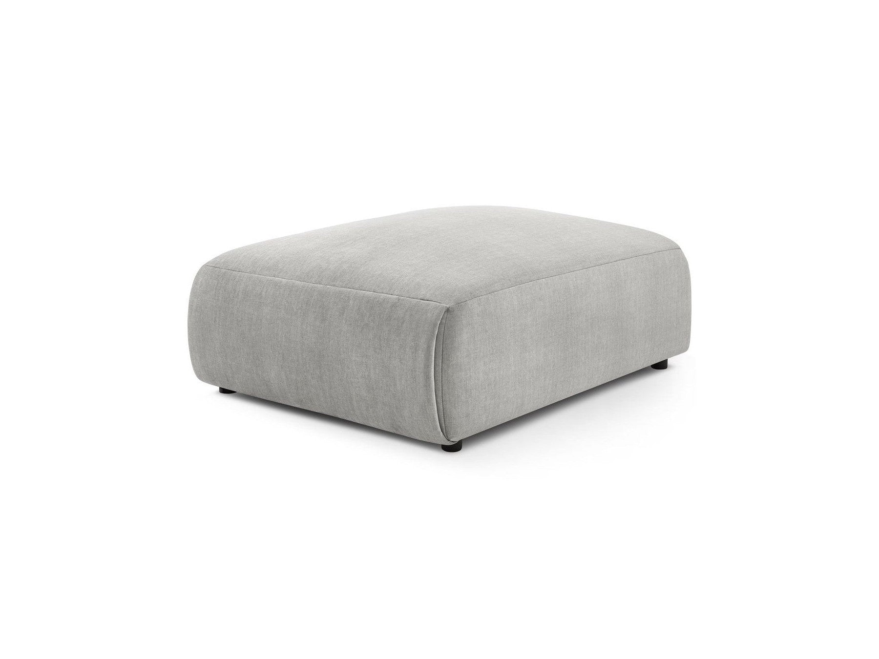 Jeanne - Grand Pouf - Tissu Velours