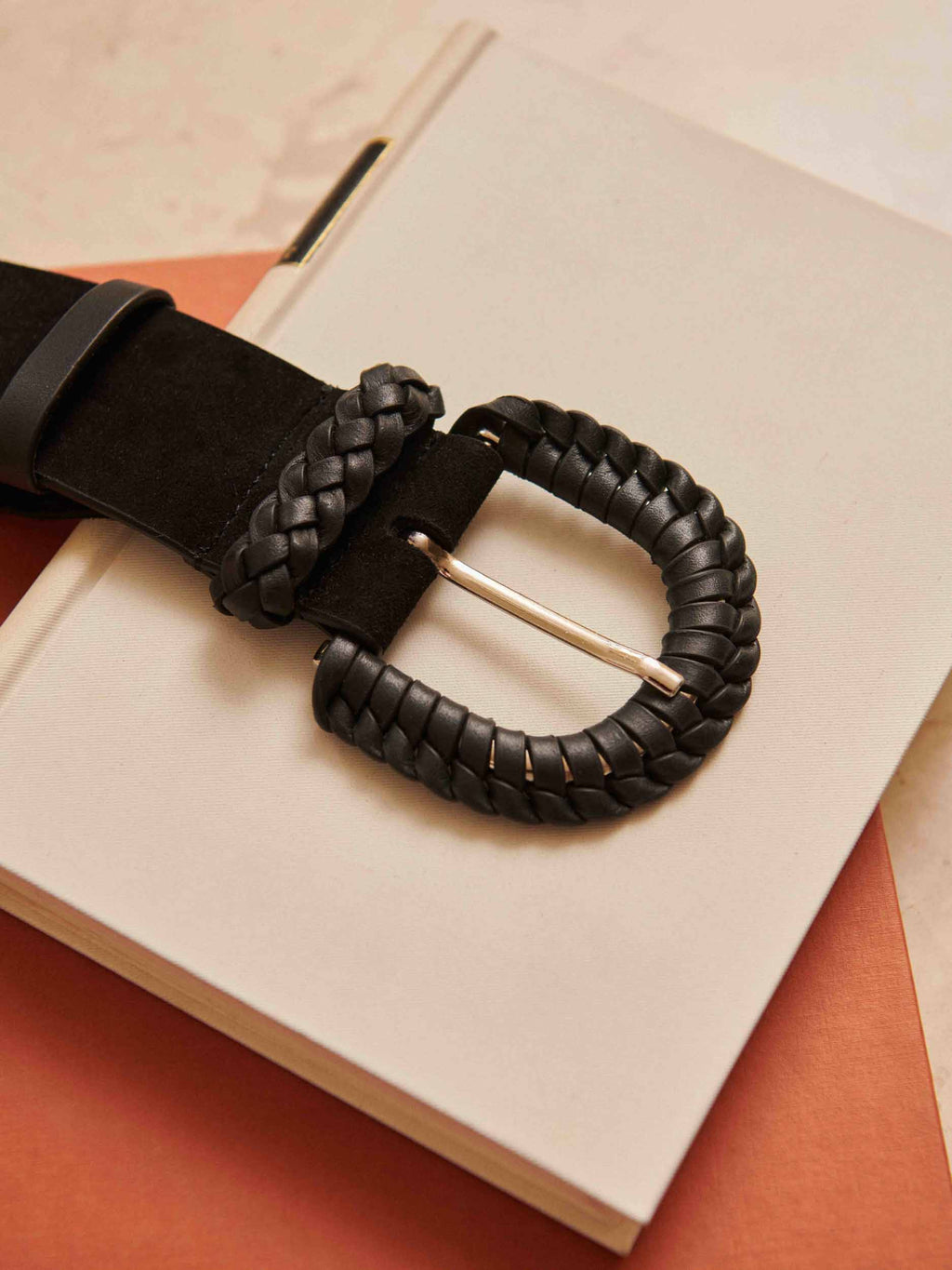 WIDE BLACK BELT ADELE PETITE MENDIGOTE